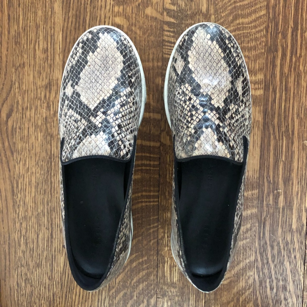 Stella McCartney platform snake print sneakers
